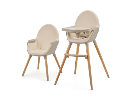 KINDERKRAFT Stolička jedálenská FINI2 Beige