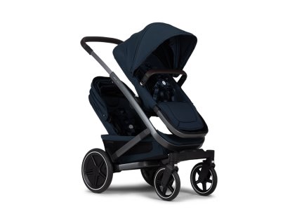 Joolz Geo3 twin komplet | Navy blue | madlo Dark brown