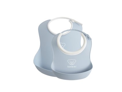 Babybjorn set bryndáků 2 ks velký a malý pudrově modrý