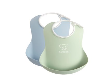 Babybjorn bryndáky 2 ks pudrově zelená/pudrově modrá