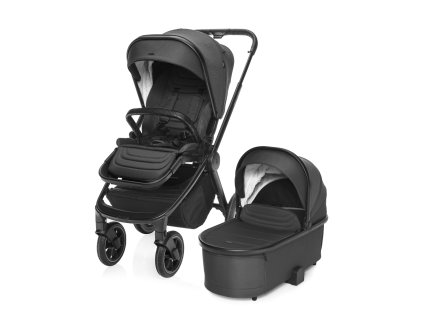 Set Športový kočík Move Cross 3 + korba XL 3 + adaptéry, All Black