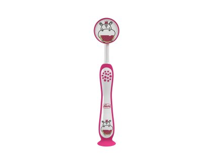 CHICCO Kefka zubná pre deti Hippo 3-6r