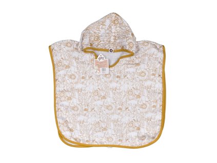 bambusove ponco xkko bmb safari w honey mustard 15e