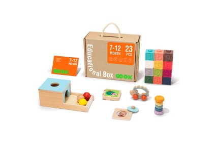 7–12 mesiacov Edukačný box Mini 6 ks