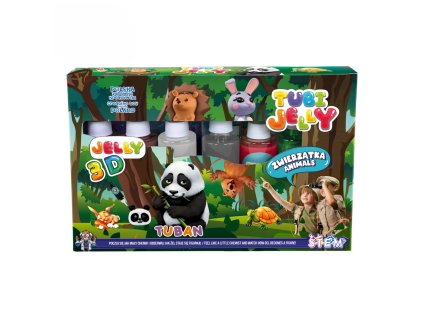 Tubi Jelly Kreatívny set XL Zvieratká