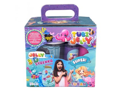 Tubi Jelly Kreatívny set s akváriom XL Morská panna