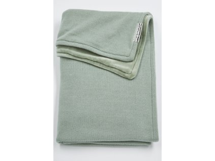 Resize of 2734022 2754022 meyco deken met velours knit basic stone green g 30574068717 o