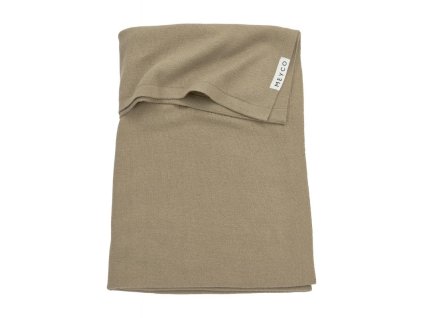 2753002 Meyco deken knit basic taupe