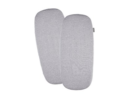 EASYWALKER Poťah na matrac do hlbokej vaničky šedý - 2 ks