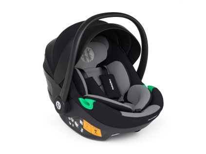 PETITE&MARS Autosedačka Core Pro i-Size Black Grey 40-87cm (0-13 kg)