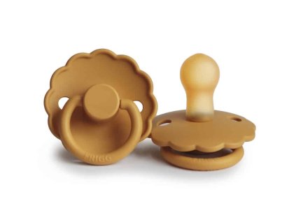 CUMLÍK FRIGG DAISY HONEY GOLD, 0-6M, KAUČUK