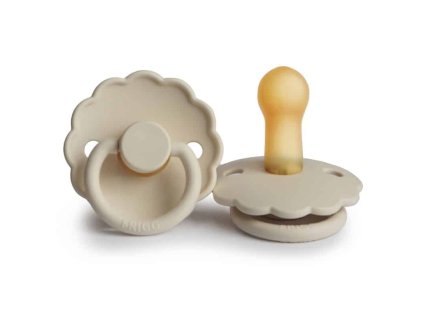 CUMLÍK FRIGG DAISY CREAM, +6M, KAUČUK