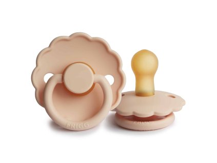 CUMLÍK FRIGG DAISY PINK CREAM, 0-6M, KAUČUK