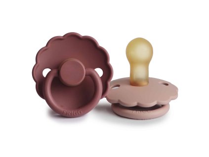 CUMLÍKY FRIGG DAISY BLUSH/ WOODCHUCK, 0-6M, KAUČUK