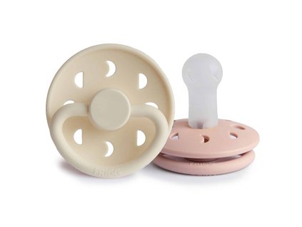 CUMLÍKY FRIGG MOON PHASE BLUSH/ CREAM, +6M, SILIKÓN