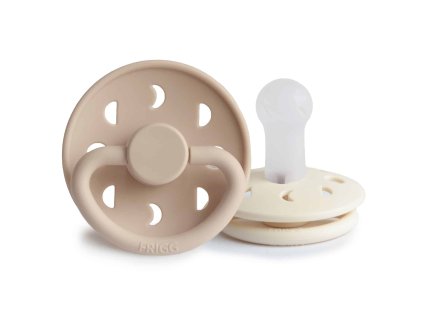CUMLÍKY FRIGG MOON PHASE CREAM/ CROISSANT, +6M, SILIKÓN
