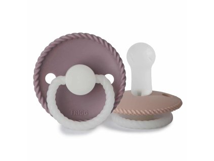 DVOJBALENIE CUMLÍKOV FRIGG ROPE TWILIGHT MAUVE NIGHT/ BLUSH NIGHT, +6M, SILIKÓN