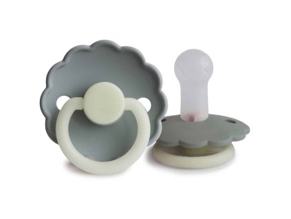 DVOJBALENIE CUMLÍKOV FRIGG DAISY NIGHT FRENCH GRAY/ PORTOBELLO, +6M, SILIKÓN