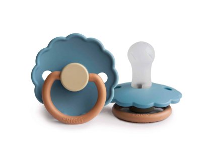CUMLÍK FRIGG DAISY COLORBLOCK BREEZE, 0-6M, SILIKÓN