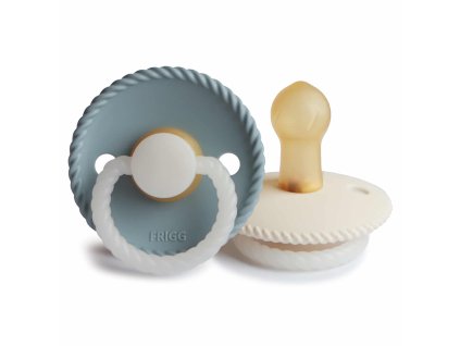 DVOJBALENIE CUMLÍKOV FRIGG ROPE NIGHT STONE BLUE/ CREAM, 0-6M, KAUČUK