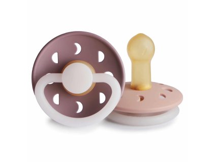 DVOJBALENIE CUMLÍKOV FRIGG MOON PHASE NIGHT TWILIGHT MAUVE/ BLUSH, +6M, KAUČUK
