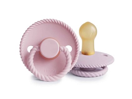 DVOJBALENIE CUMLÍKOV FRIGG ROPE BABY PINK/ SOFT LILAC, 0-6M, KAUČUK