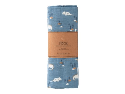 MUŠELÍNOVÁ PLIENKA FRESK DINO 120x120