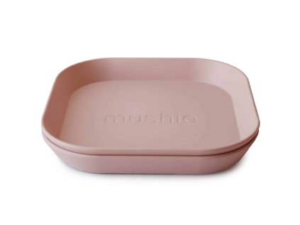 HRANATÝ TANIERIK MUSHIE - BLUSH, 2 KS