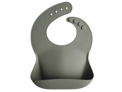 SILIKÓNOVÝ PODBRADNÍK MUSHIE - SILVER SAGE