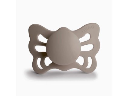 ANATOMICKÝ CUMLÍK FRIGG BUTTERFLY PORTOBELLO, 0-6M, SILIKÓN