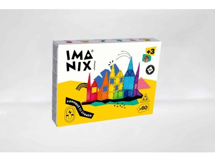 MAGNETICKÁ STAVEBNICA IMANIX CLASSIC - 60 KUSOV