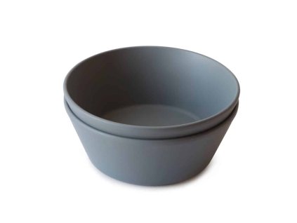 OKRÚHLE OBEDOVÉ MISKY MUSHIE - SMOKE