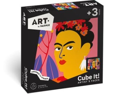 STAVEBNÉ KOCKY IMANIX ART CUBE IT - ARTISTS FACES