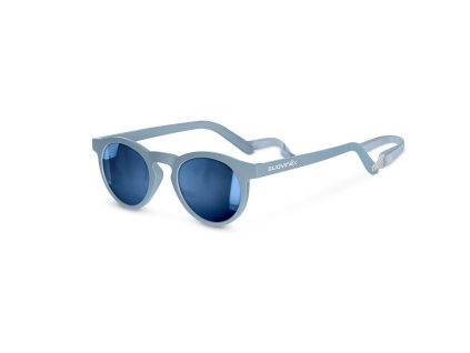 SUAVINEX | Detské okuliare -3-8 rokov polarizované s puzdrom NEW 2025 - MODRÉ guľaté