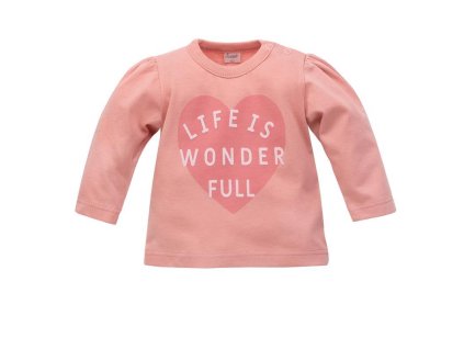 PINOKIO Tričko Spring Light veľ. 68 ružové