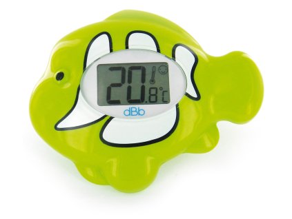 dBb Remond Dbb elektronický teplomer kúpeľa Ryba, Zelený