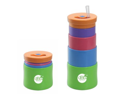 dBb Remond Dbb Teleskopický hrnček, 350 Ml, Viacfarebný