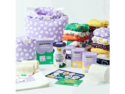 Bambino Mio Sada látkových plienok Changemaker Bundle Brave