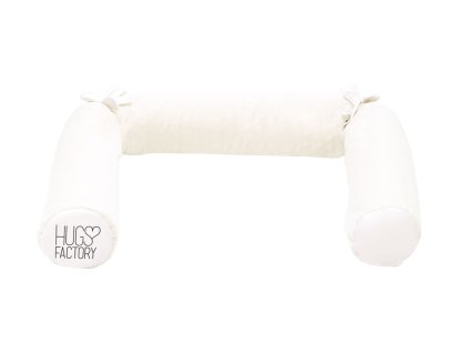 Hug's Factory Hugs Factory mantinel do postieľky valec Vanilla, 210cm
