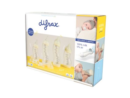 Štartovacia sada dojčenských fliaš Difrax