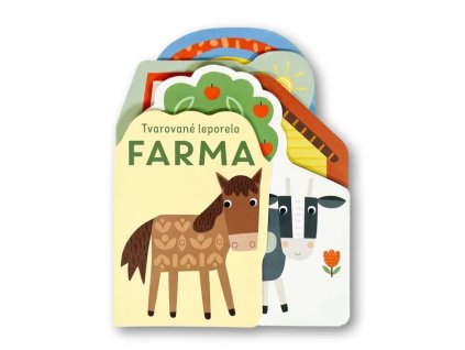 Tvarované leporelo - Farma