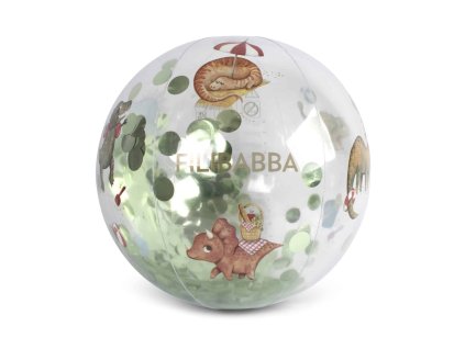 PLÁŽOVÁ LOPTA ALFIE FILIBABBA - DINO BEACH CONFETTI