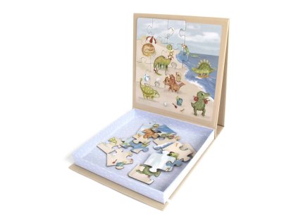 MAGNETICKÉ PUZZLE FILIBABBA - DINO BEACH