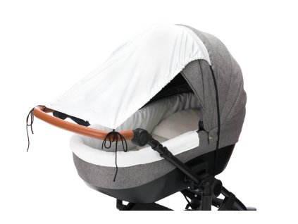 Fillikid Sluneční clona na kočárek silver UV50+