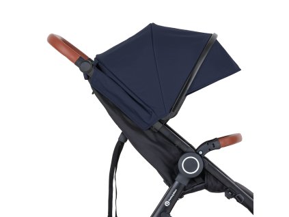 PETITE&MARS Strieška na kočík Street+ Anthracite Blue