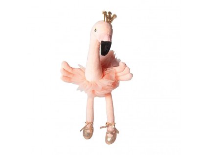 Látková BALLERINA Flamingo 25cm
