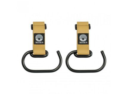 Háčky Buggy Hook LARGE 2ks Brown