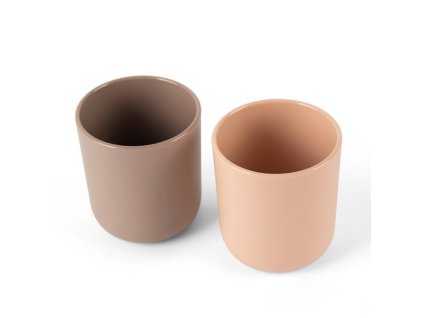 Tiny Bio hrnčeky Nude/Mocca 2ks 0m+