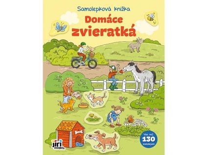 Samolepková knižka Domáce zvieratká