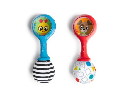 BABY EINSTEIN Hračka hrkálka Shake & Groove™ 2ks, 0m+